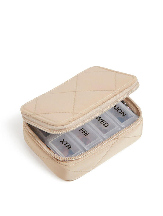 Vera Bradley Accessories - Vera Bradley - Travel Pill Case - Ultralight - Caramel Cream